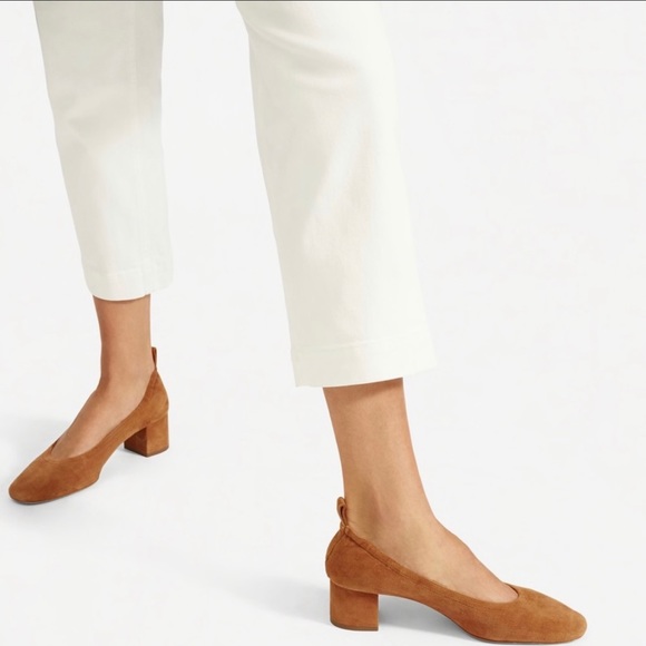 Everlane Suede The Day Heels - Picture 1 of 8